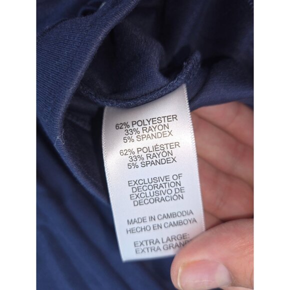 Tommy Bahama Mens Navy Lounge Pants XL Relaxed Fit - Picture 5 of 8